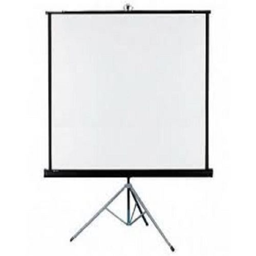 Projection Screen 96" X 96" With Tripod Stand- White