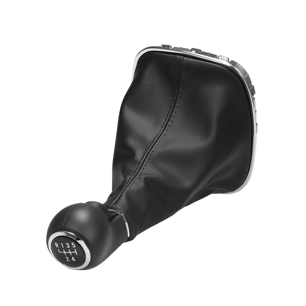 5 Speed Gear Shift Knob Manual Shifter Gaitor Boot Cover For
