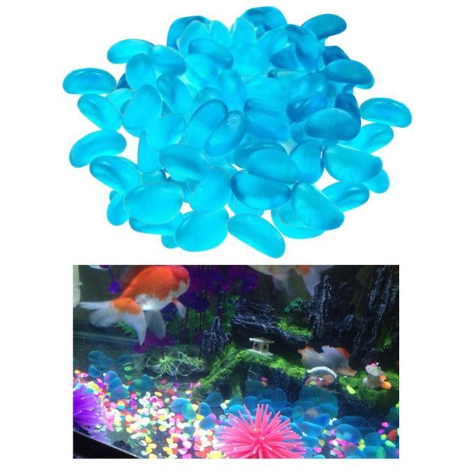 1 Pound Of Beach Sea Beads Blue Falls For Aquarium,