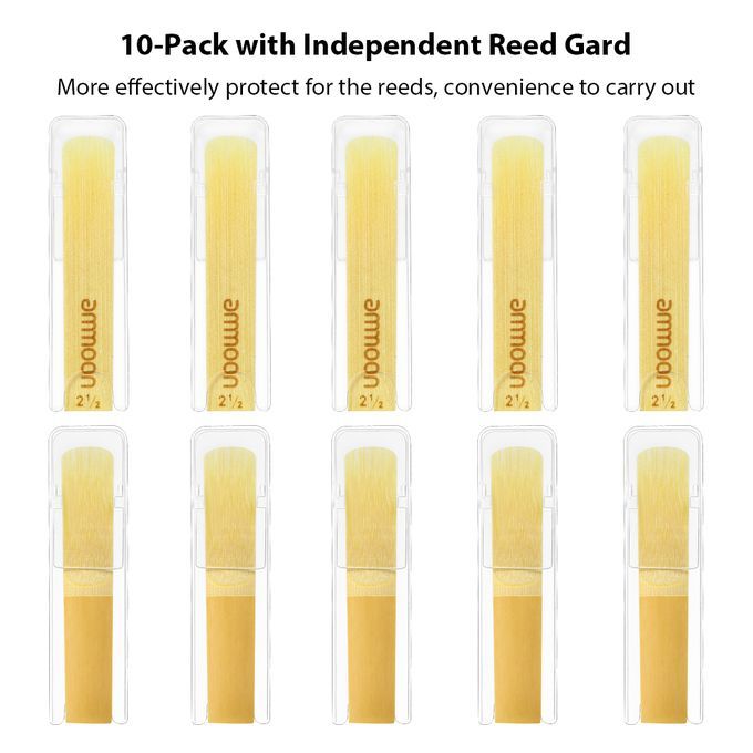 Ammoon Woodwinds Bb Clarinet Traditional Reeds Strength