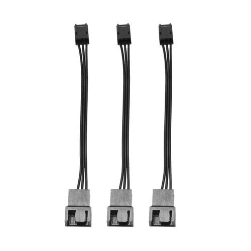 6Pcs 4Pin PWM To 3Pin Standard Fan Adapter