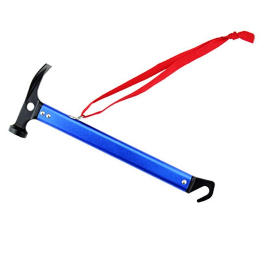 ShineTrip Blue Multi-Purpose Camping Hammer Aluminum Axe