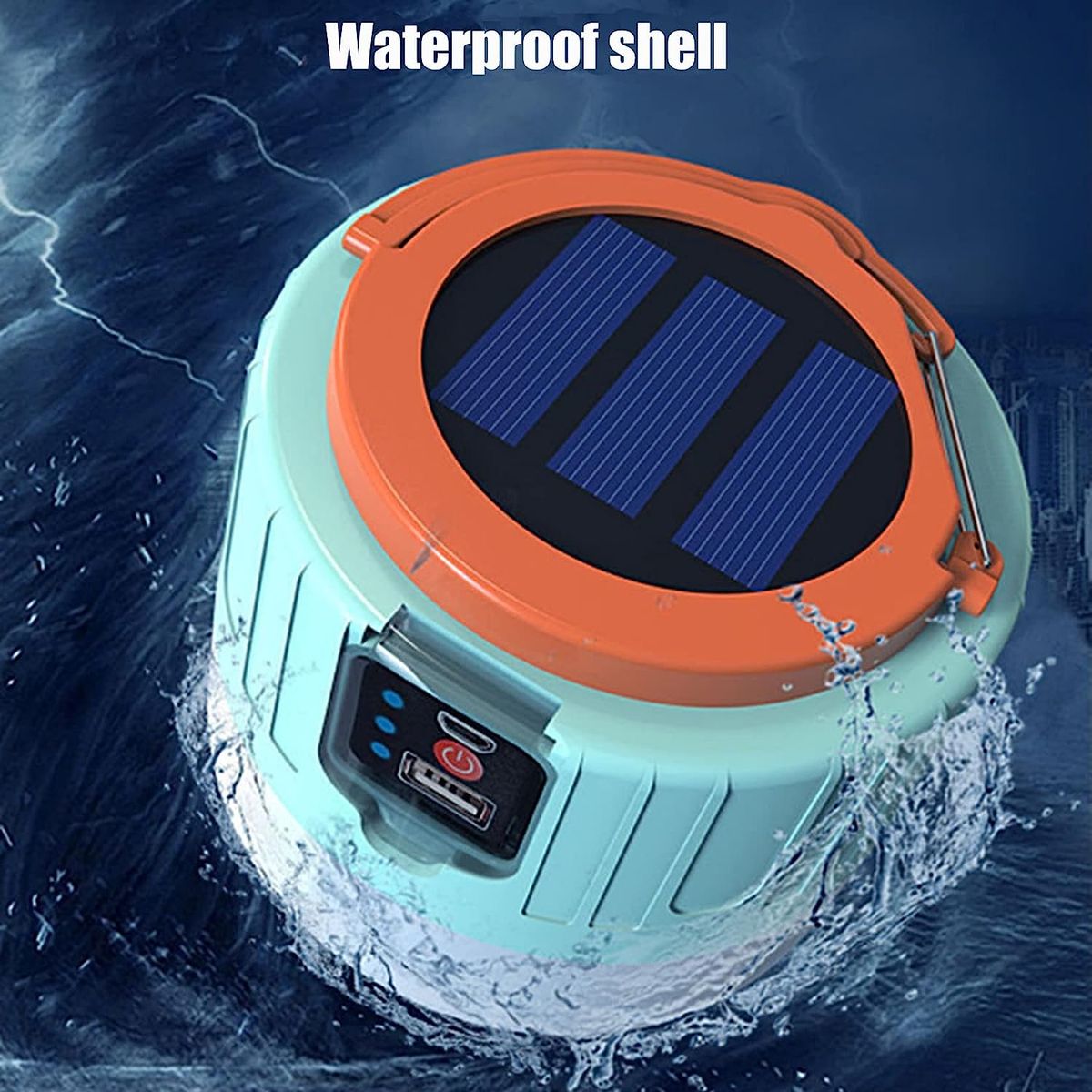 LED Camping Lights Rechargeable Solar Light