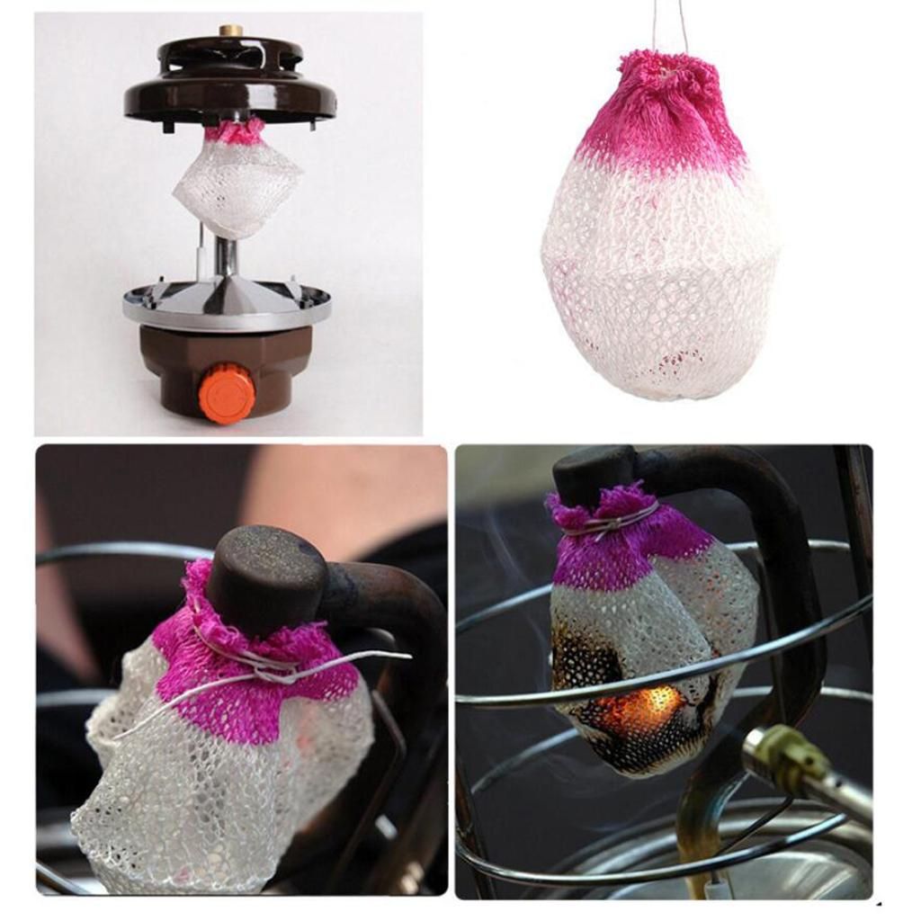 10pcs Universal Mantles For Camping  Gas Lanterns White2