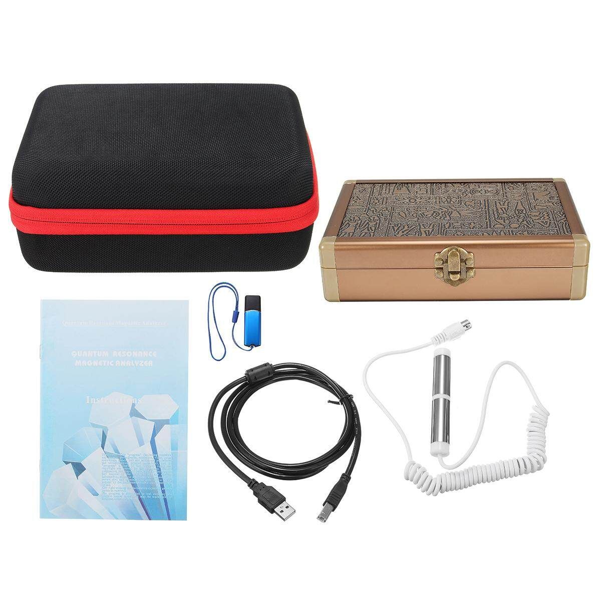 3TH Healthy Quantum Body Magnetic Resonance Massage Therapy Sub Health Gold English German