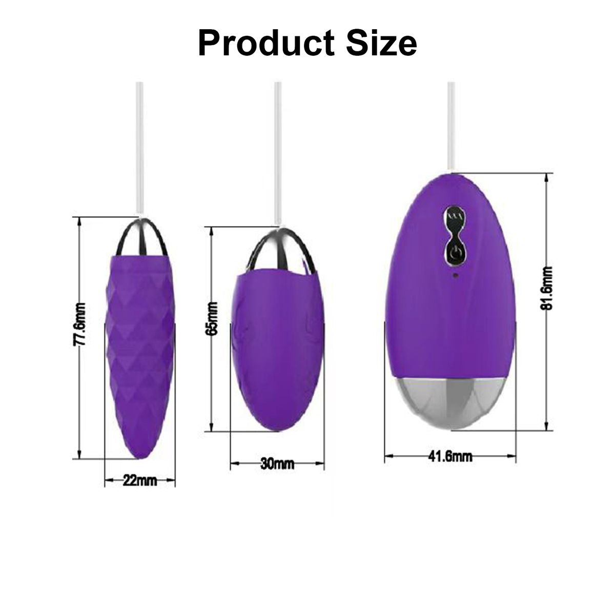 Greenbaby EL011 Double Vibrating Egg Set With Wired Remote