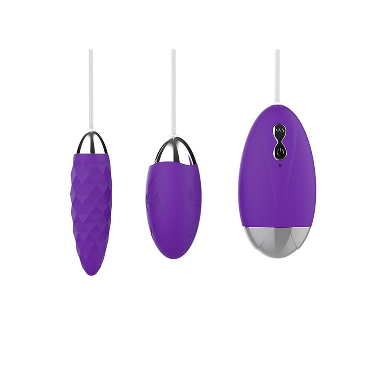 Greenbaby EL011 Double Vibrating Egg Set With Wired Remote