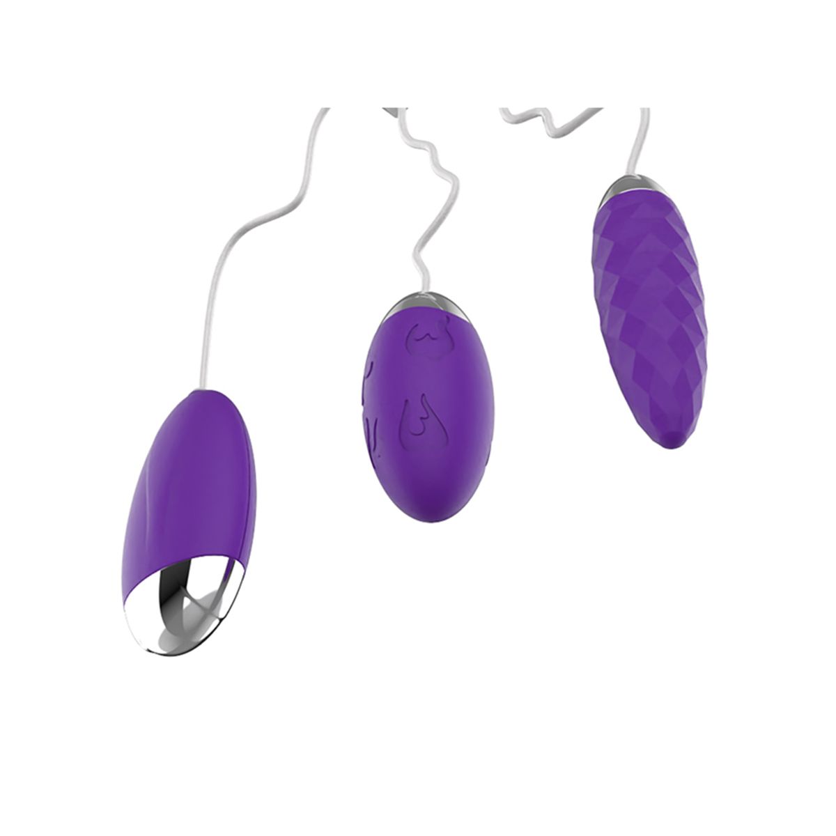 Greenbaby EL011 Double Vibrating Egg Set With Wired Remote