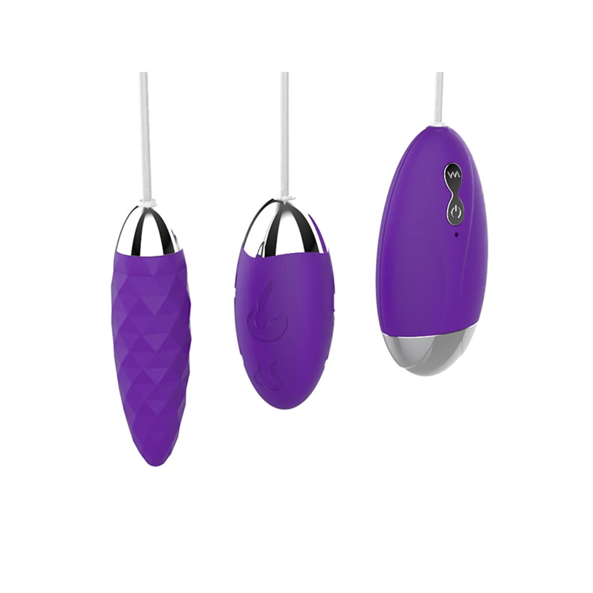 Greenbaby EL011 Double Vibrating Egg Set With Wired Remote