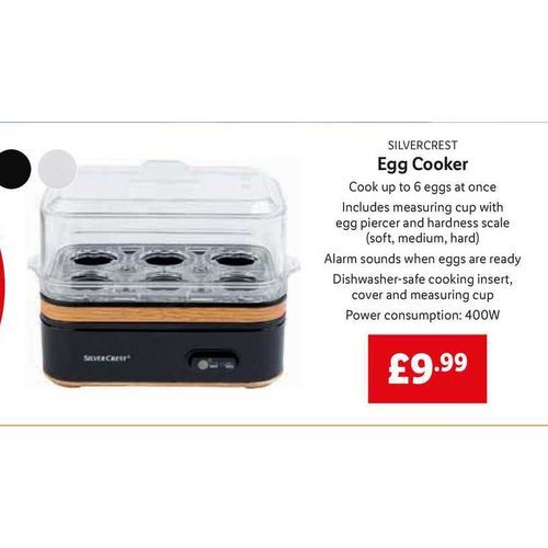 Egg Cooker With Electric Timer 400w