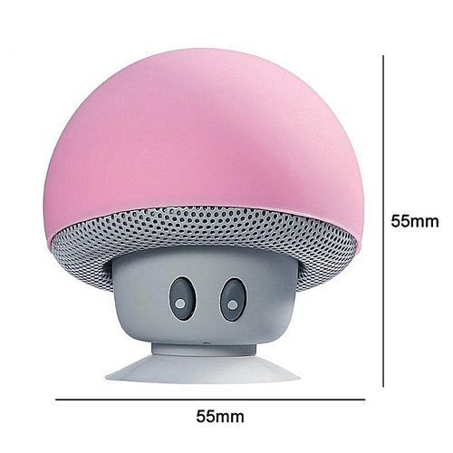 Cartoon Small Head Mini Mobile Phone Flat Stand Small Sucker Creative Bluetooth Speaker HT-S