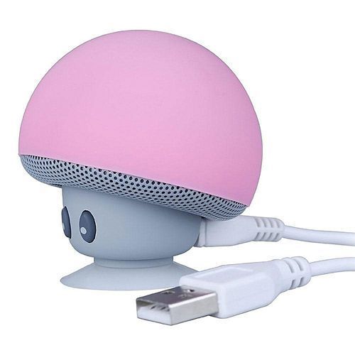 Cartoon Small Head Mini Mobile Phone Flat Stand Small Sucker Creative Bluetooth Speaker HT-S