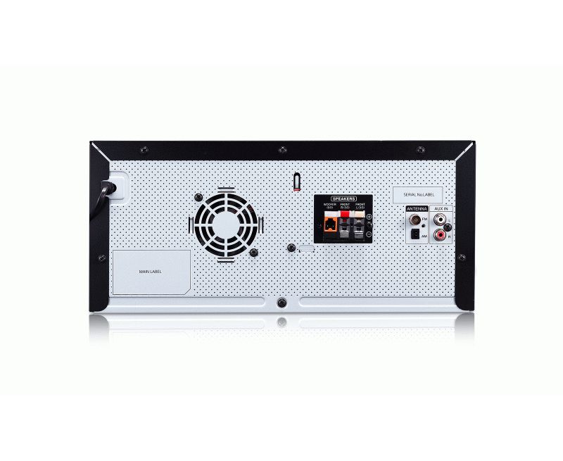 480W X Boom CD Audio System Player Bluetooth Connectivity