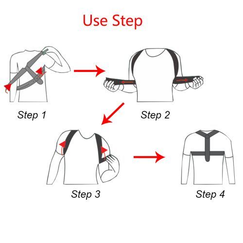 Posture Corrector Adjustable Back Waist Support Belt