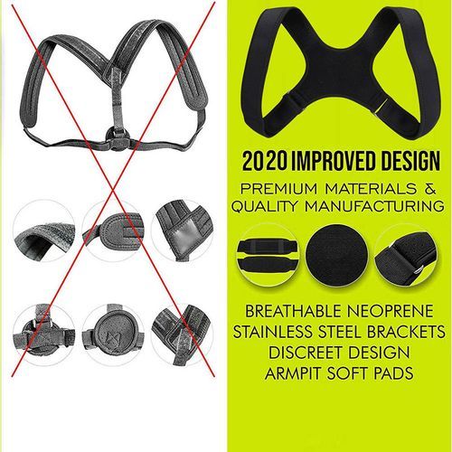 Posture Corrector Adjustable Back Waist Support Belt