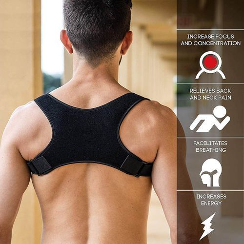 Posture Corrector Adjustable Back Waist Support Belt