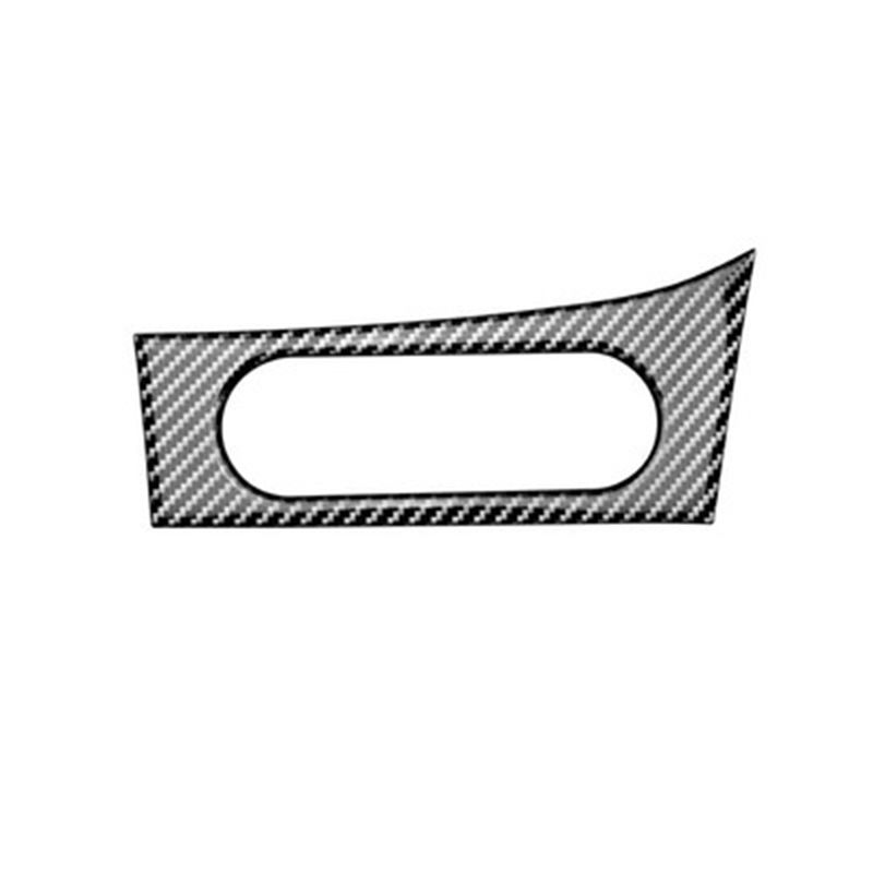 Interior Decoration Real Carbon Fiber Cigratte Switch Cover
