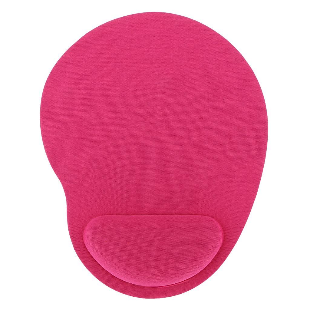 Memory Foam Mouse Pad With Wrist Support,Ergonomic Mouse Pad With Pink