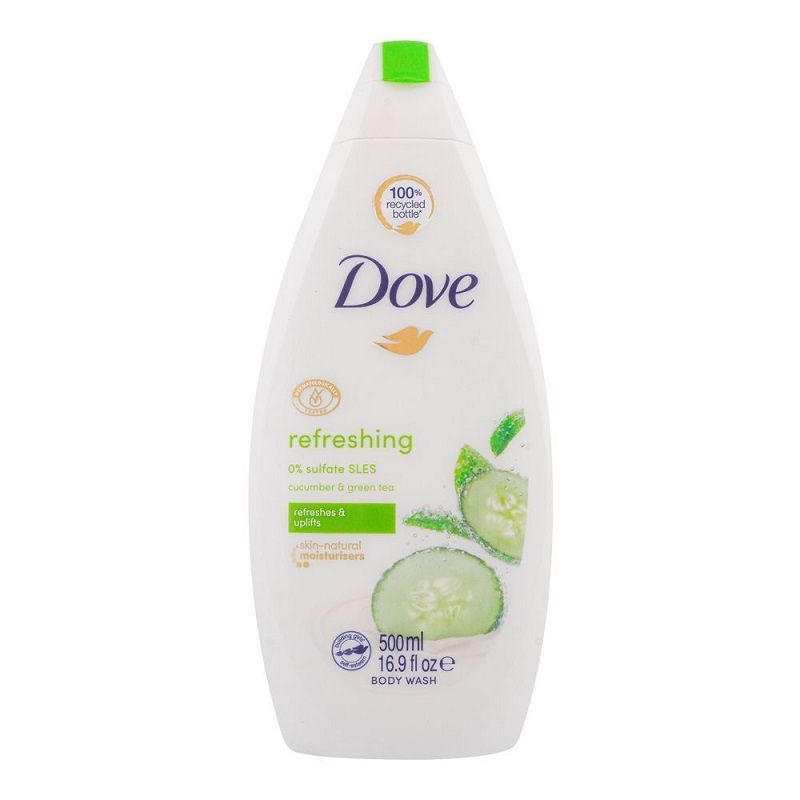 Refreshing Body Wash With Cucumber And Green Tea 500ml