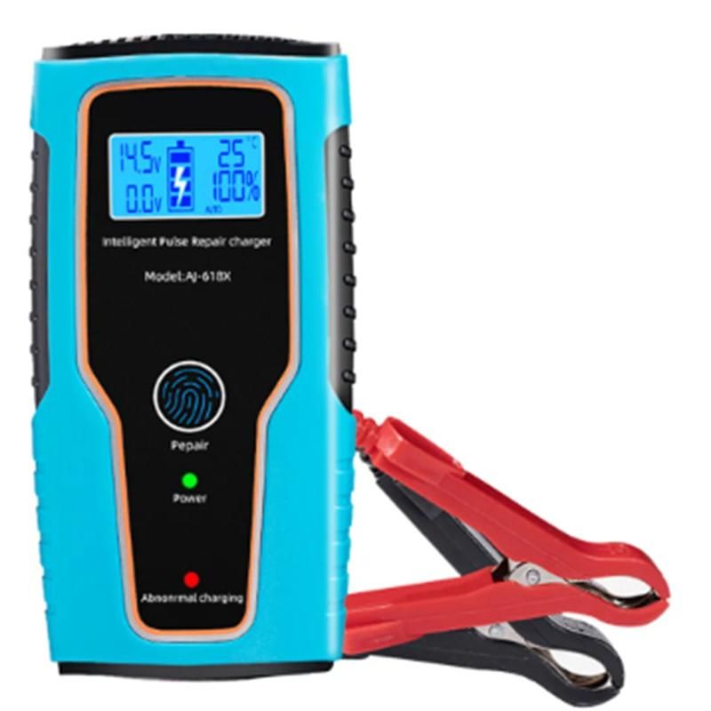 100AH 12V 6A Car Battery Charger Pulse Repair