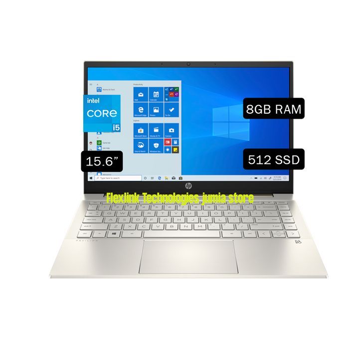 15s-FQ5013NIA COREI5,12TH GEN ,512SSD ,8GB,15.6, NATURAL SILVER Win11 Pro & Ms Office 2016 Pro Plus