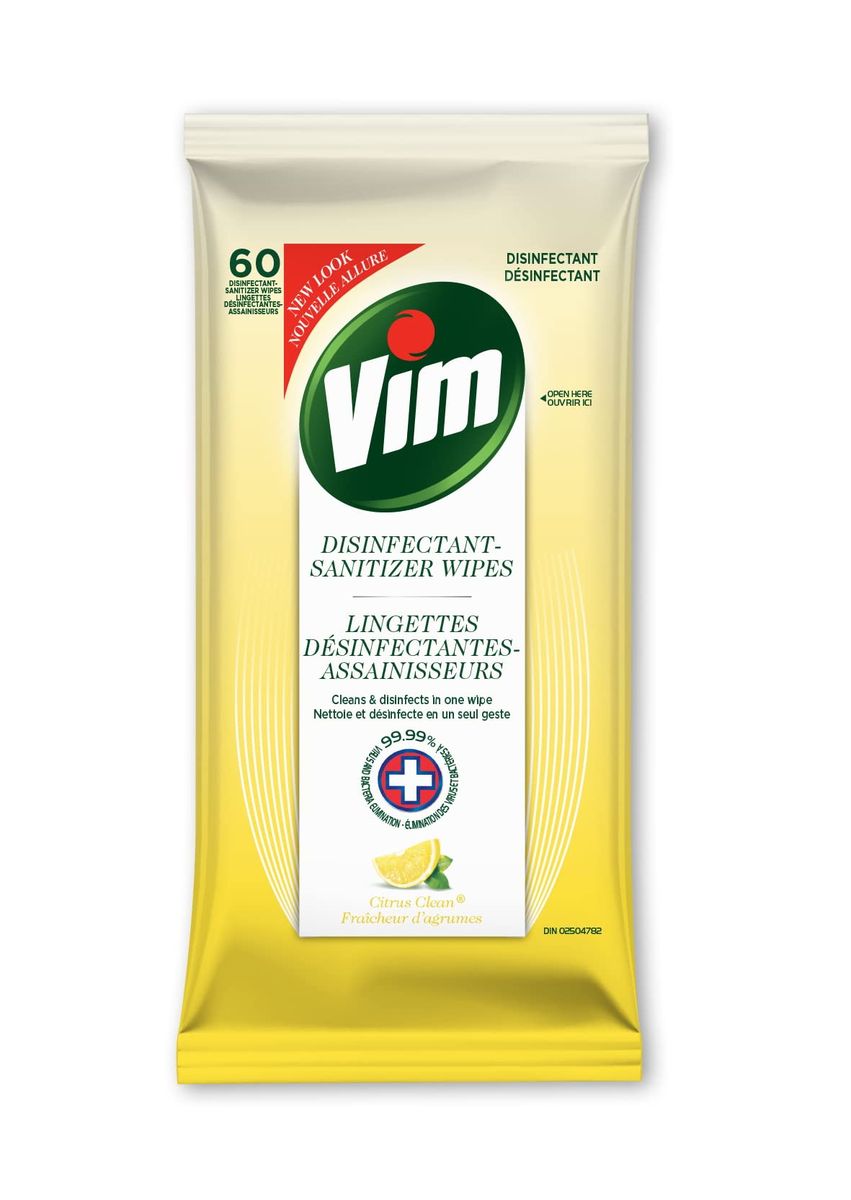 Sanitizer Citrus Wipes 60