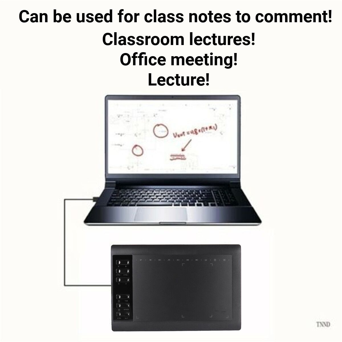 10x6''Electronic Drawing Board Digital Drawing Graphic Tablet Quick Reading Pad W/ Pen Sensing
