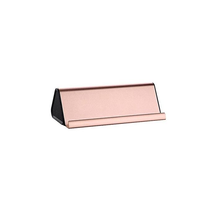 Support 2 Speakers Portable Wireless Bluetooth Stereo Speaker(Gold) HT-S