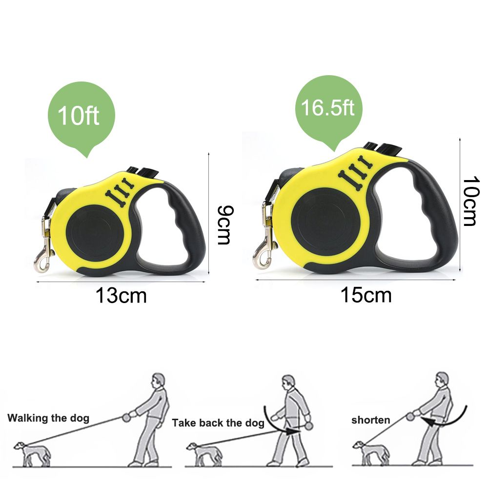 35M Leash Lead Nylon Automatische Kat Duurzaam Intrekbare