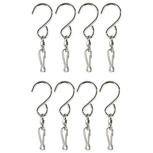 8-Piece S-Shaped Clip Rotator, Suspended Wind