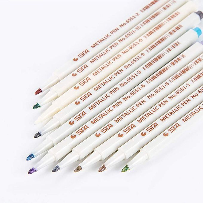 Raft Pen  Olor DIY Album Pen Graffiti Pen S Hooling Stationery   Pen Thi K Graffiti Pen   Pen  Olor S Book-multicolor-10 Color