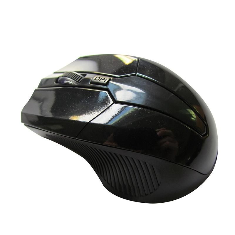 Rechargeable LED Backlit Mute Ergonomic Gaming-Black