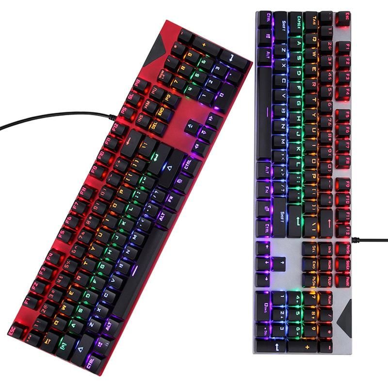 37-Key Pink-Blue Gradient Backlight PKeycaps Mechanical