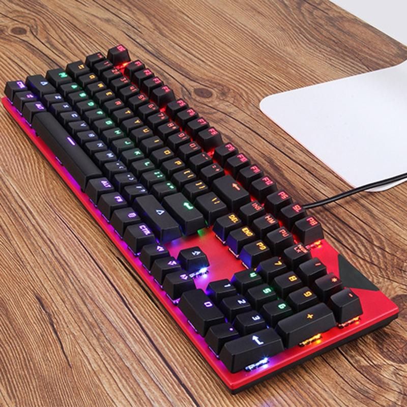 37-Key Pink-Blue Gradient Backlight PKeycaps Mechanical