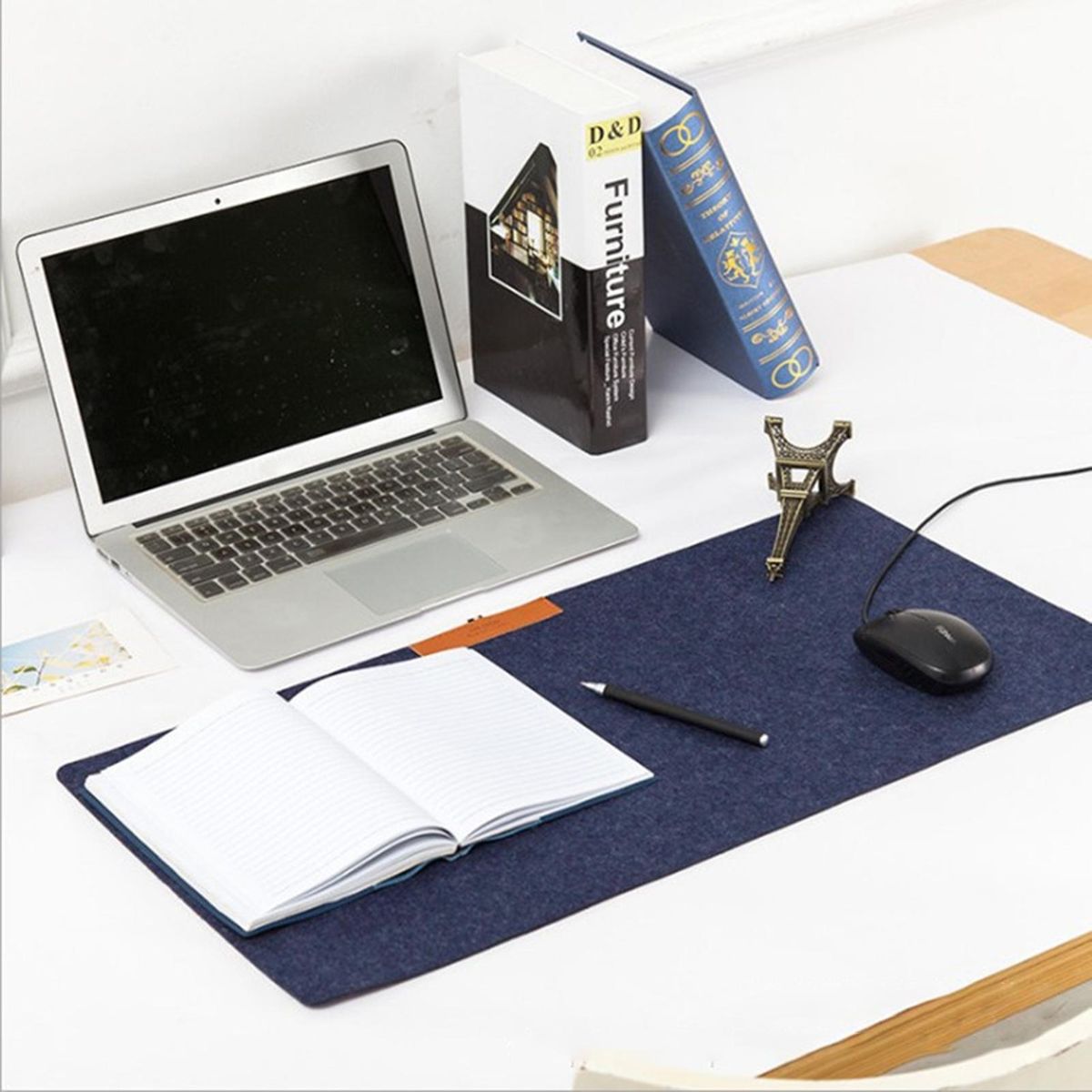 Mouse Mat Office Computer Mousepad Blue