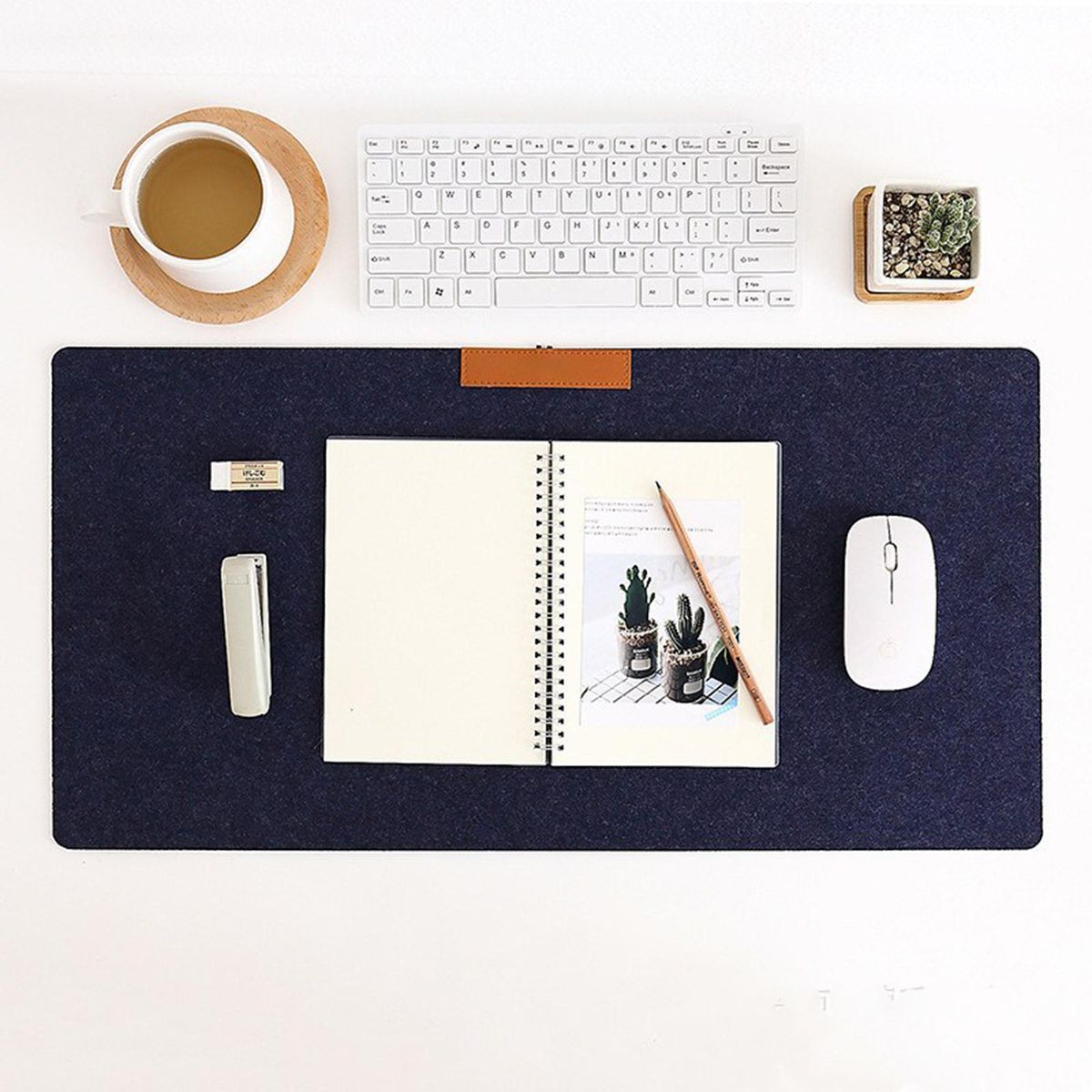 Mouse Mat Office Computer Mousepad Blue