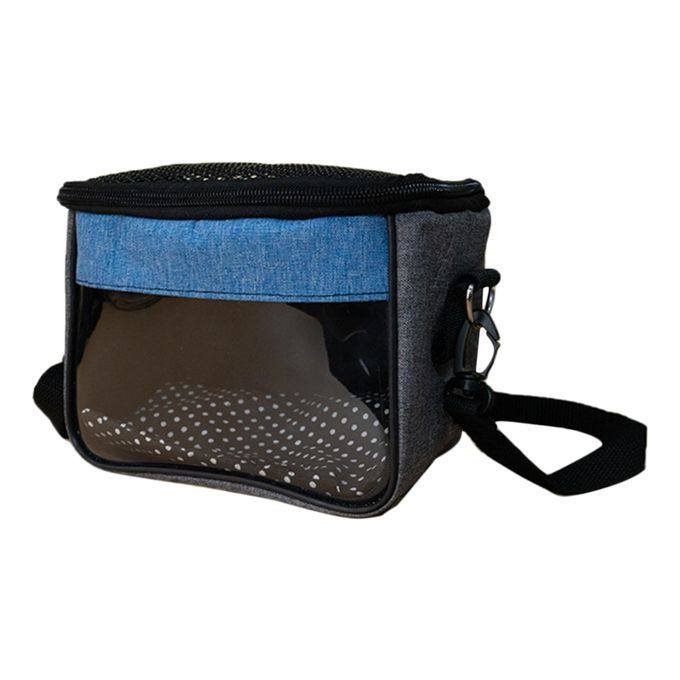 Portable Pets Carrier Bag Hamster Travel Bag Breathable Canvas