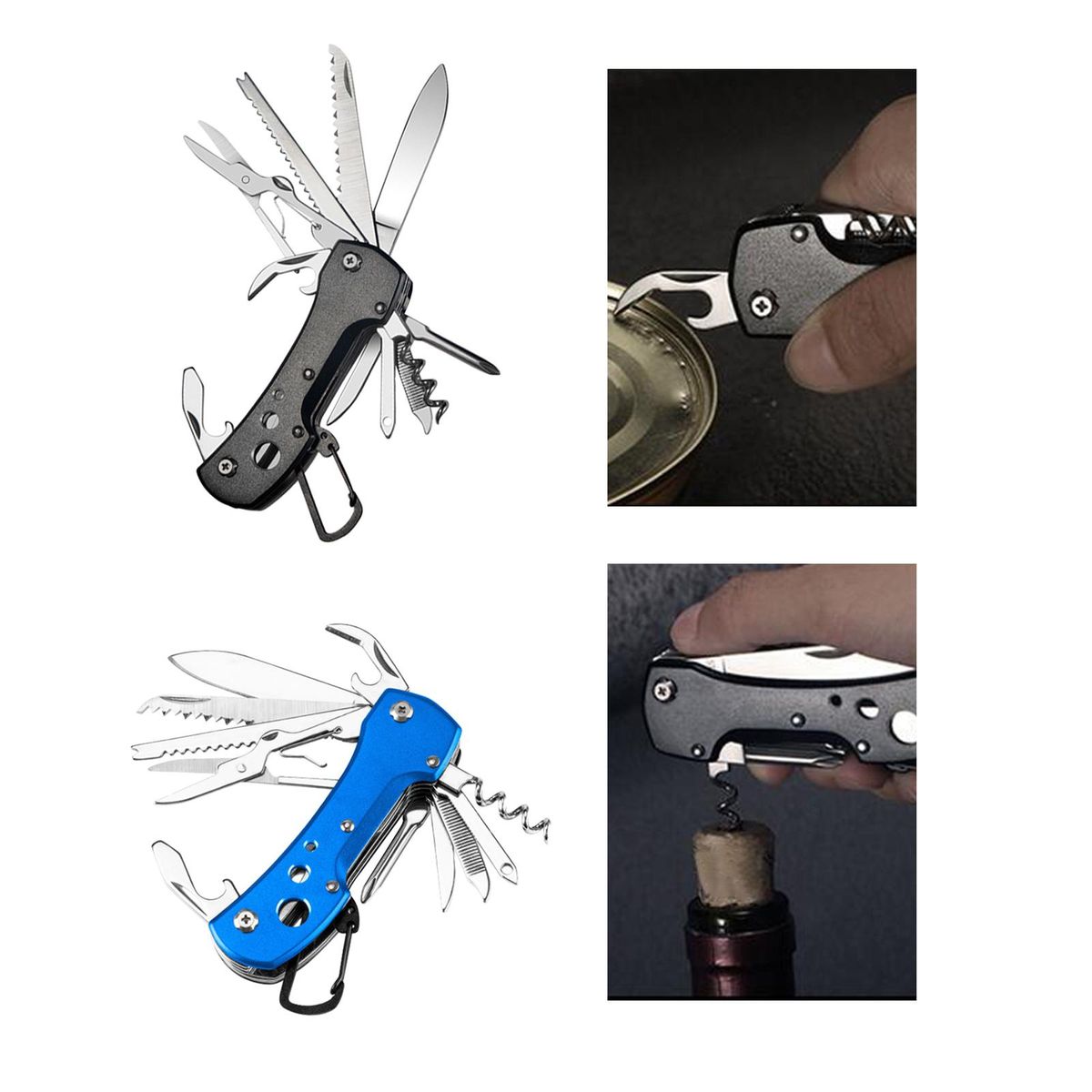 Pocket Multitool  Pliers Saw Foldable  For Black