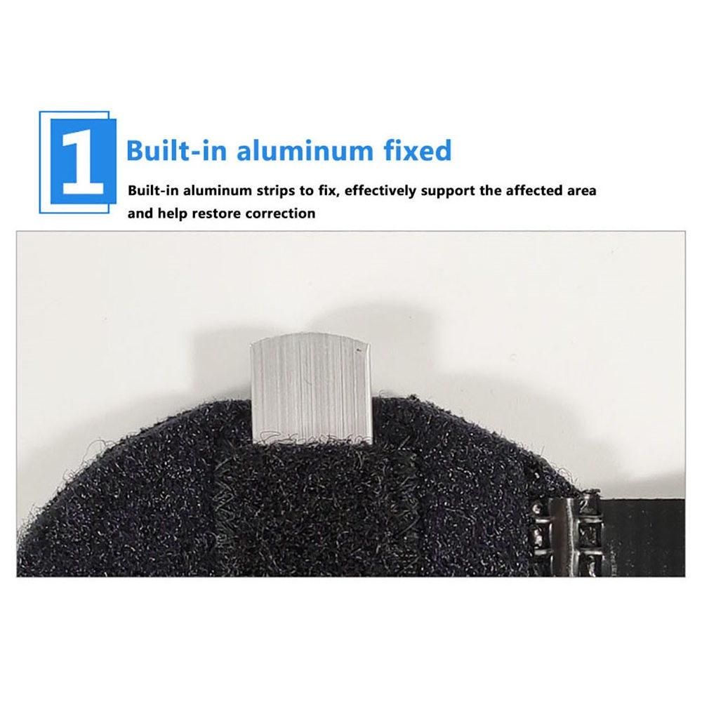 Finger Splint Brace with Metal Plate for All Fingers Tendon Release Pain Relief