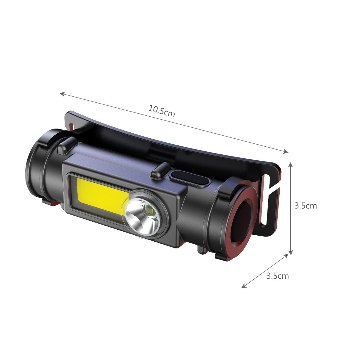 LED Headlamps Outdoor Flashlight  Far Near Double Light