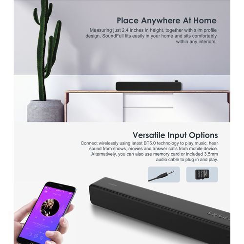 SoundFull Cinematic SoundBAR-- THE PERFECT EXPERIENCE
