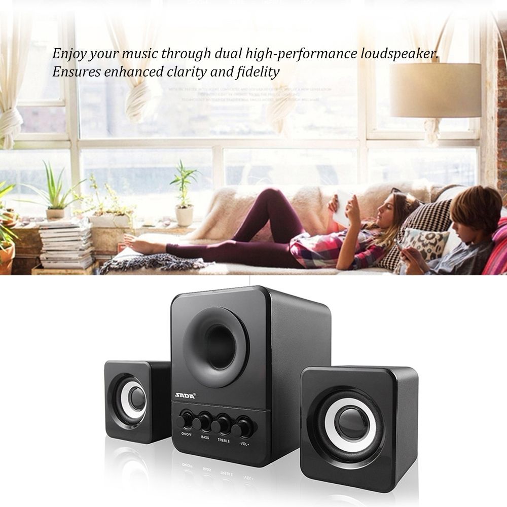 D-203 USB Wired Combination Speaker Computer Speaker