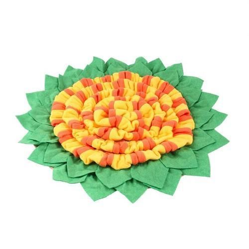 Multi Function Pet Sniffing Mat Polar Fleece Cushion Slow Eating Feeding Pad Anti Choking Interactive Smooth Soft Game For Dog