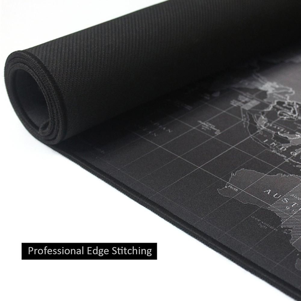 Large Mouse-Pad with World Map Oversized Extended Waterproof Non-slip Keyboard Pad Desk Mat Office Gaming Mouse-Pad 900*400mm