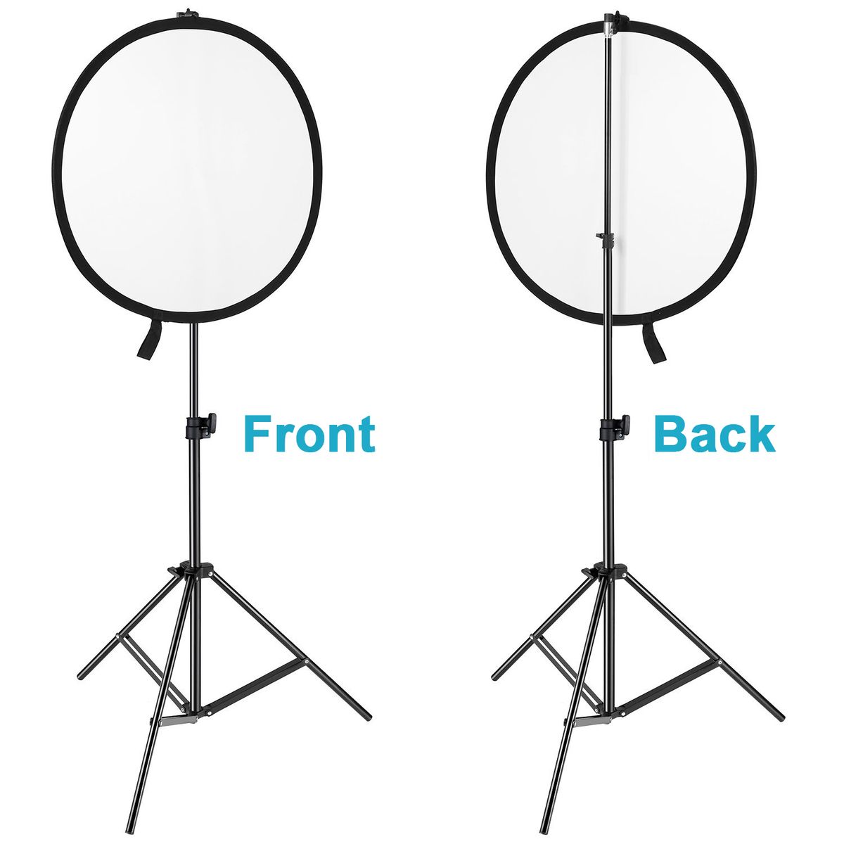 Neewer® Portable Studio Photography Background And Reflector Disc Holder Clip