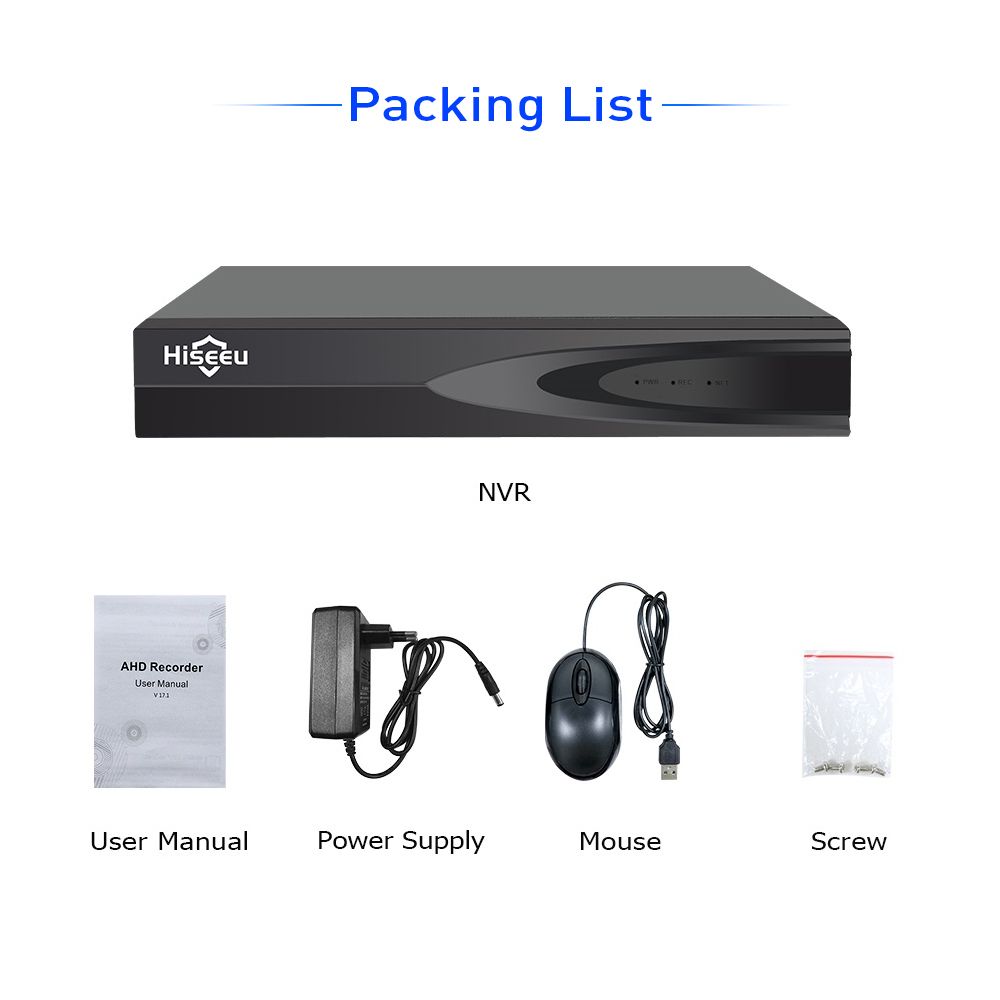 8CH Channel 1080P NVR Network Video Recorder NVR  CCTV