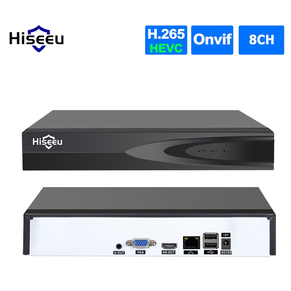 8CH Channel 1080P NVR Network Video Recorder NVR  CCTV