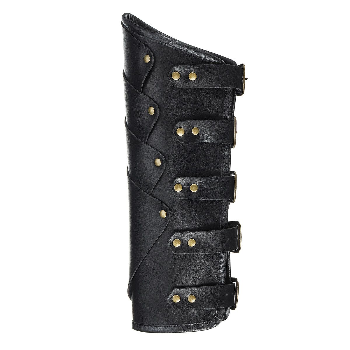 1 Pair Leather Bracers Men Fashion Arm Vintage Cuffs Party Cosplay Costume Kits