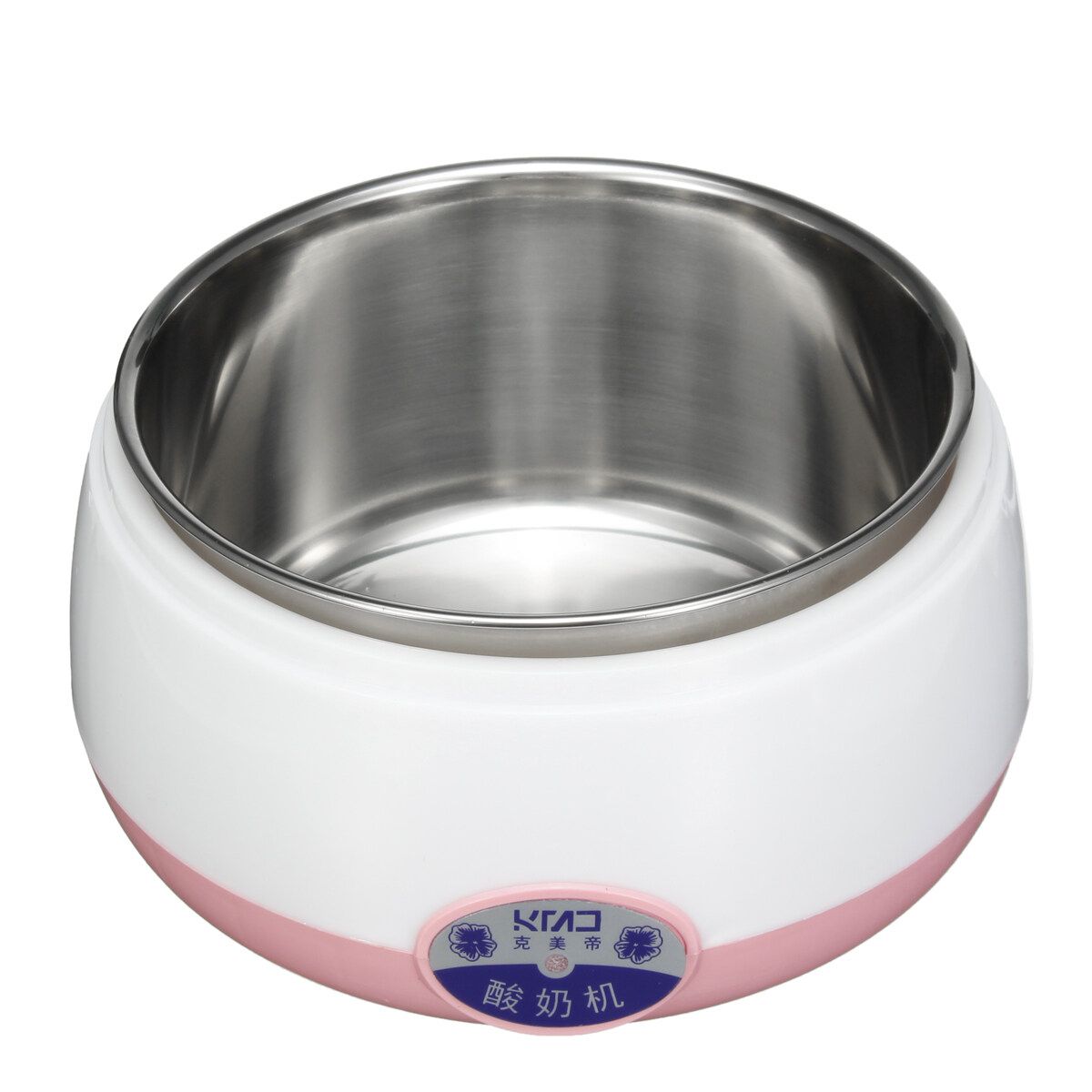 Electric Yogurt Maker Yoghurt Automatic Stainless Steel Home Kitchen DIY Machine Pink