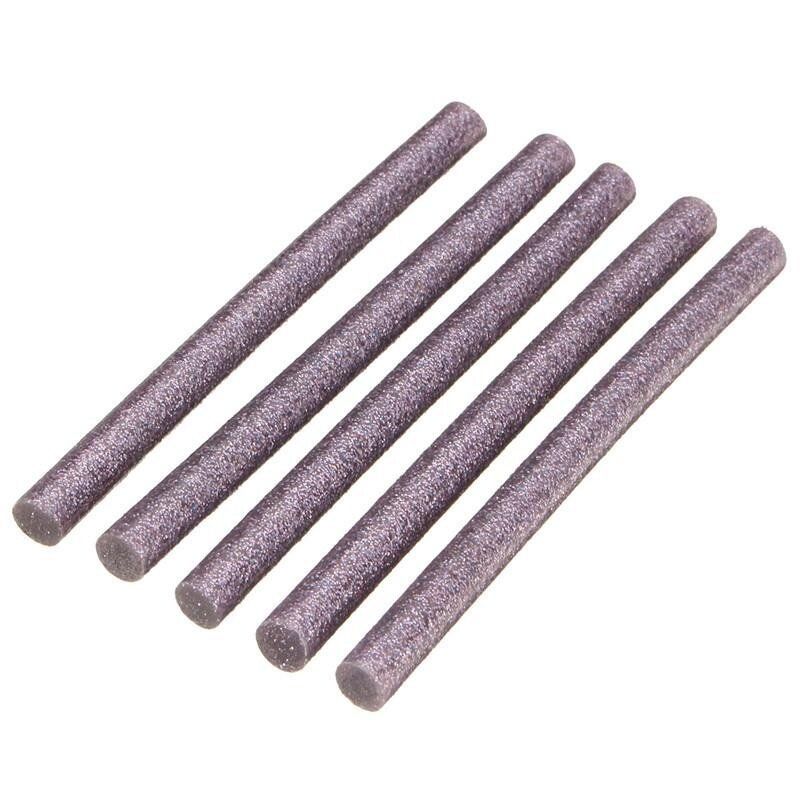 5PCS Purple Glitter Hot Sticks Deco Sauce Icing Seals Purple